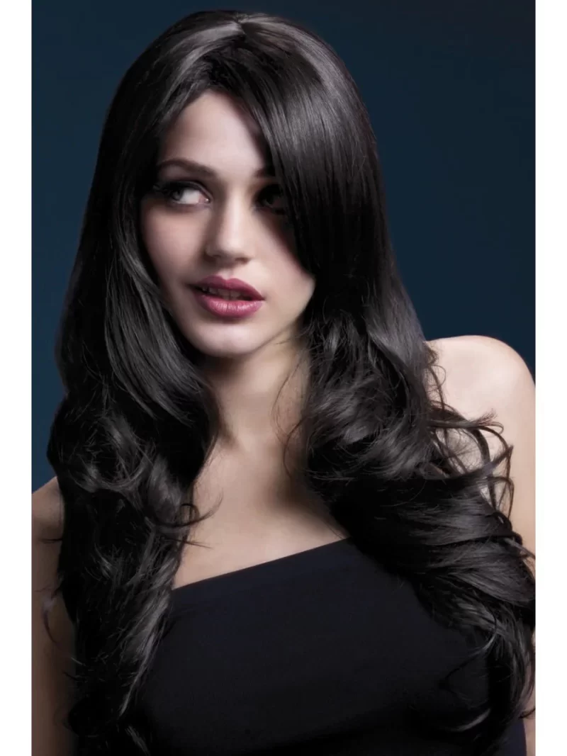 Fever Collection Nicole Long Wavy Wig Brown