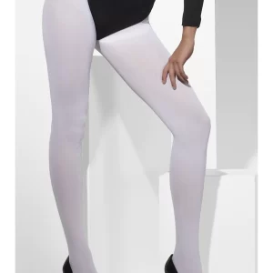 70 Denier Solid White Tights