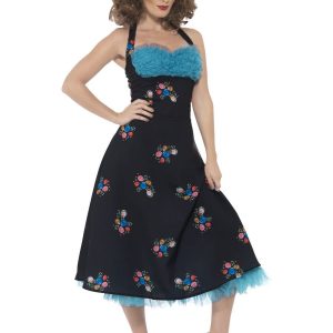Grease Cha Cha DiGregorio Ladies Fancy Dress Costume