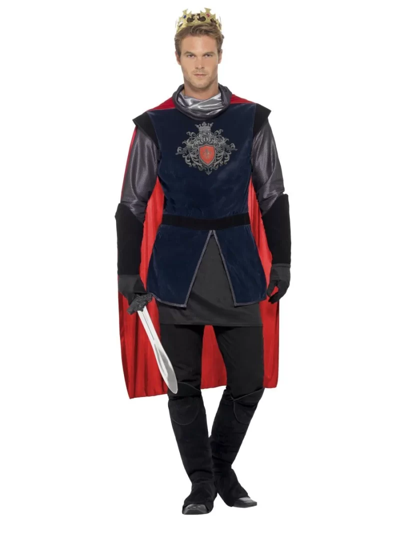King Arthur Deluxe Men's Fancy Dress Costume