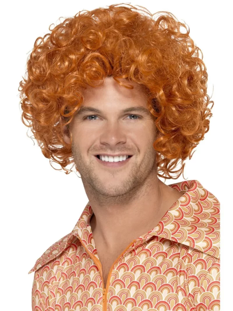 Ginger Unisex Curly Afro Wig