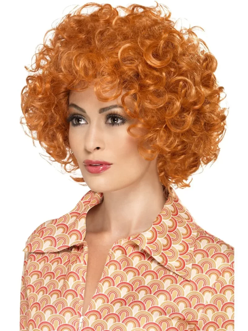 Ginger Unisex Curly Afro Wig - Image 2