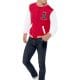 1950's College Jock Letterman Jacket Men's Fancy Dress Costume