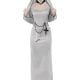 Gothic Nun Ladies Halloween Fancy Dress Costume
