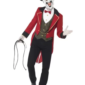 Sinister Ringmaster Mens Halloween Fancy Dress Costume