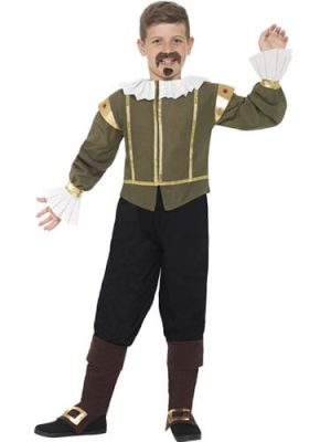 Shakespeare Children's Fancy Dress Costume