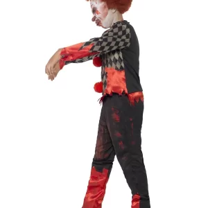 Zombie Clown Deluxe Children's Halloween Fancy Dress Costume - Image 3