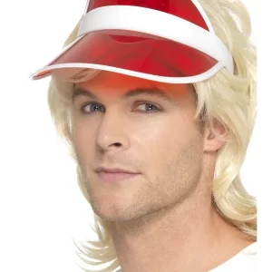 80's Sun Visor Red
