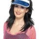 80's Sun Visor Blue