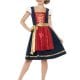 Traditional Deluxe Claudia Bavarian Ladies Fancy Dress Costume