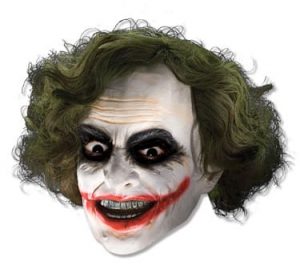 Batman's The Joker 3/4 Mask with Hair