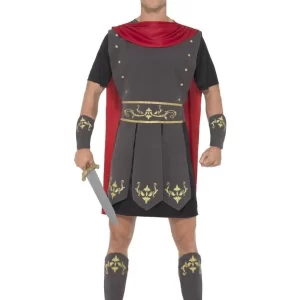 Roman Gladiator Men's Fancy Dress Costume