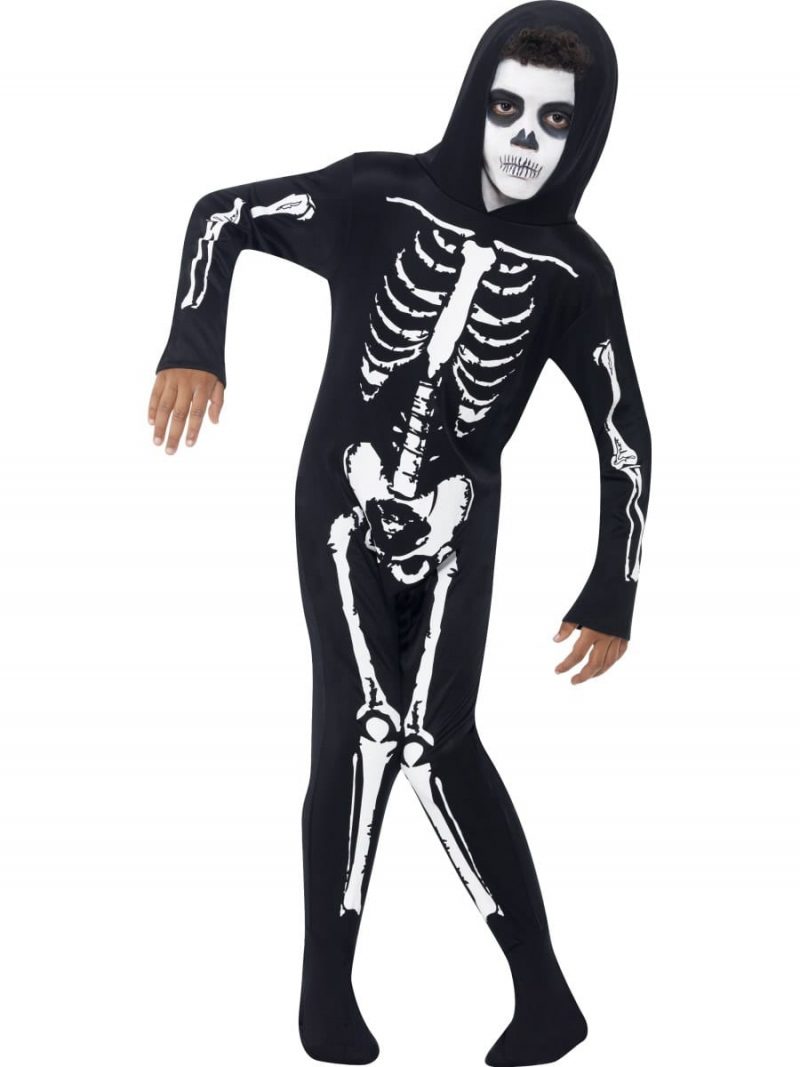 Skeleton Onesie Children's Halloween Fancy Dress Costume