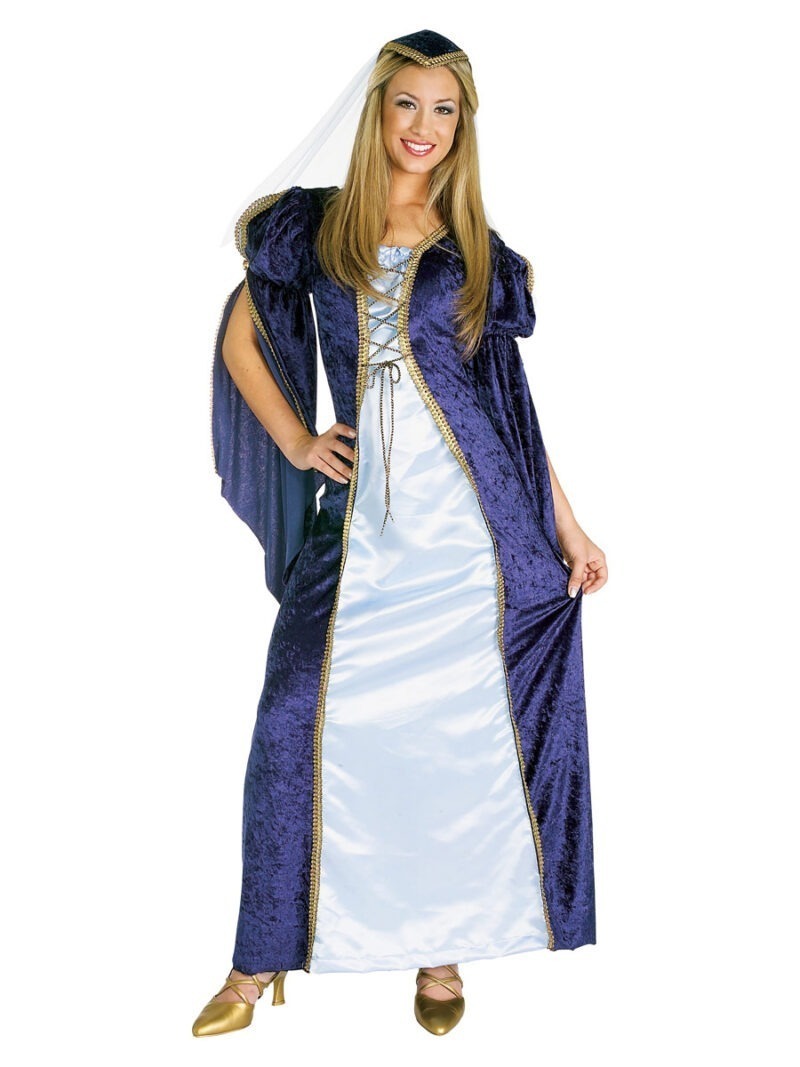 Damsel Juliet Ladies Fancy Dress Costume