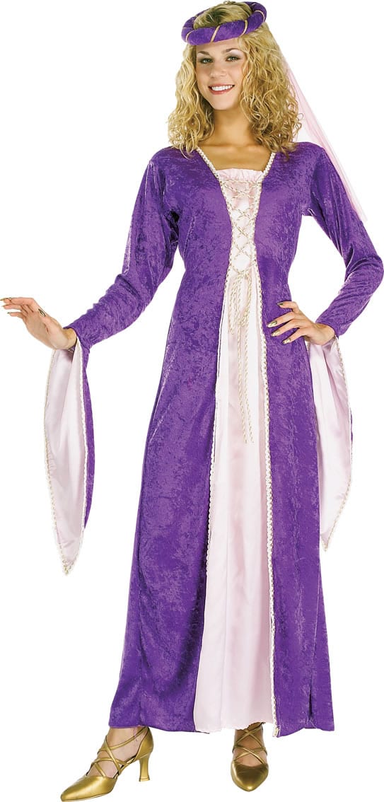 Renaissance Princess Ladies Fancy Dress Costume