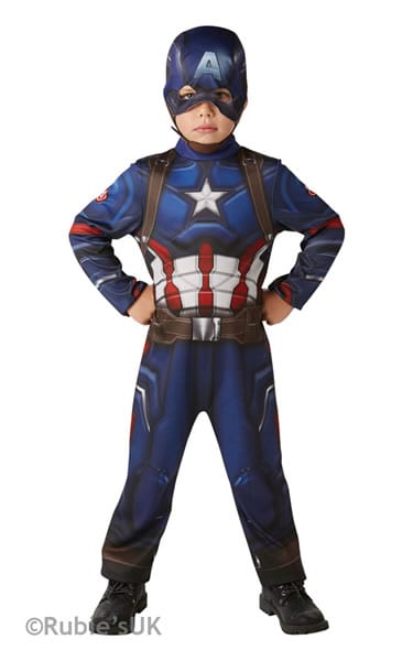 Marvel Captain America Civil War Classic Children's Fancy Dress