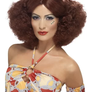 70's Diva Auburn Afro Wig
