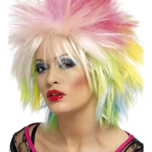 80's Punk Attitude Wig - Image 2