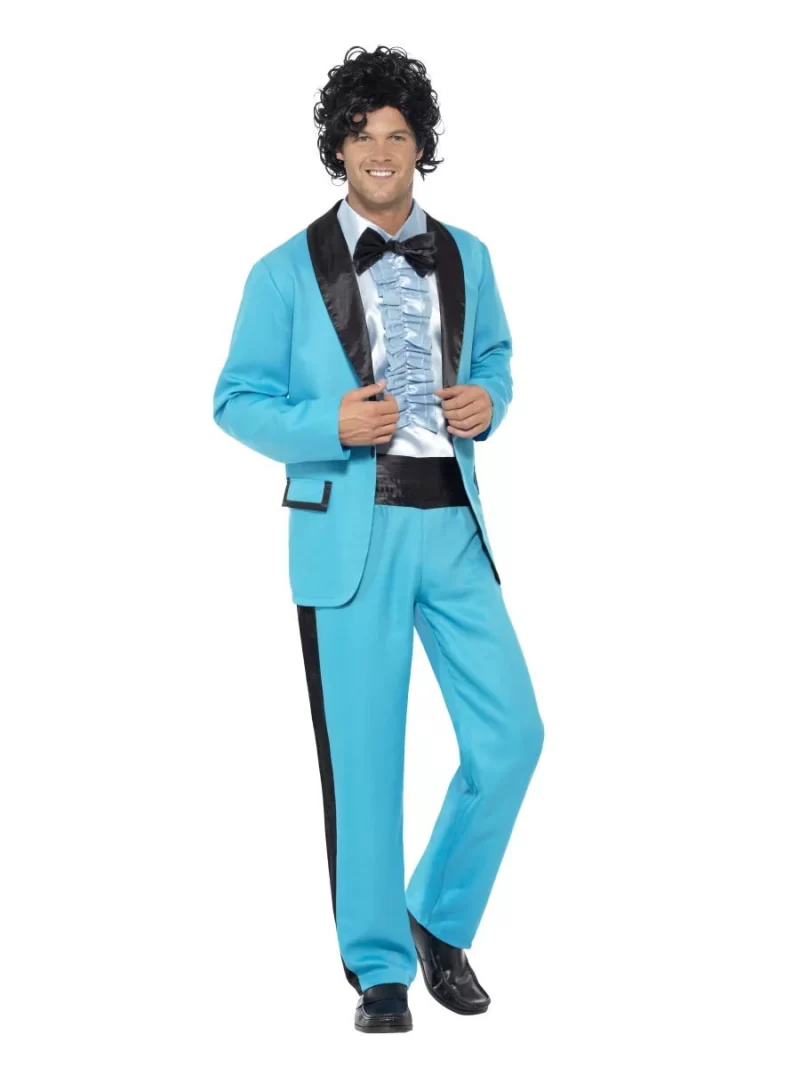 80's Prom King Men's Fancy Dress Costume