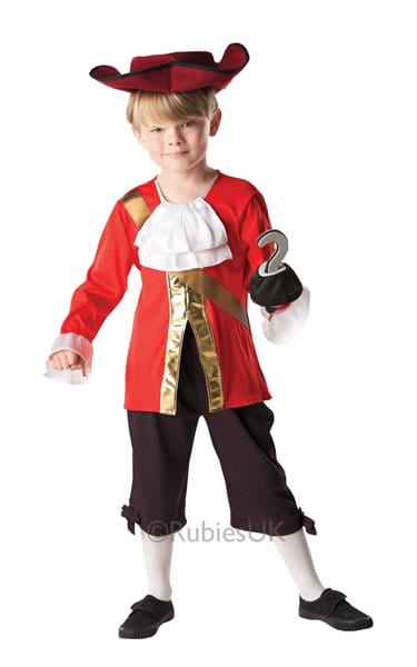 Disney s Captain Hook Children s Fancy Dress Costume