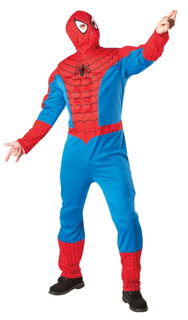 Marvel Hero Premium Spiderman Men's Fancy Dress Costume (DISC)