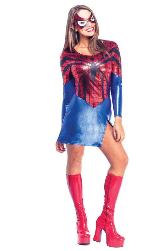 Marvel Spider-Girl Ladies Super Hero Fancy Dress Costume