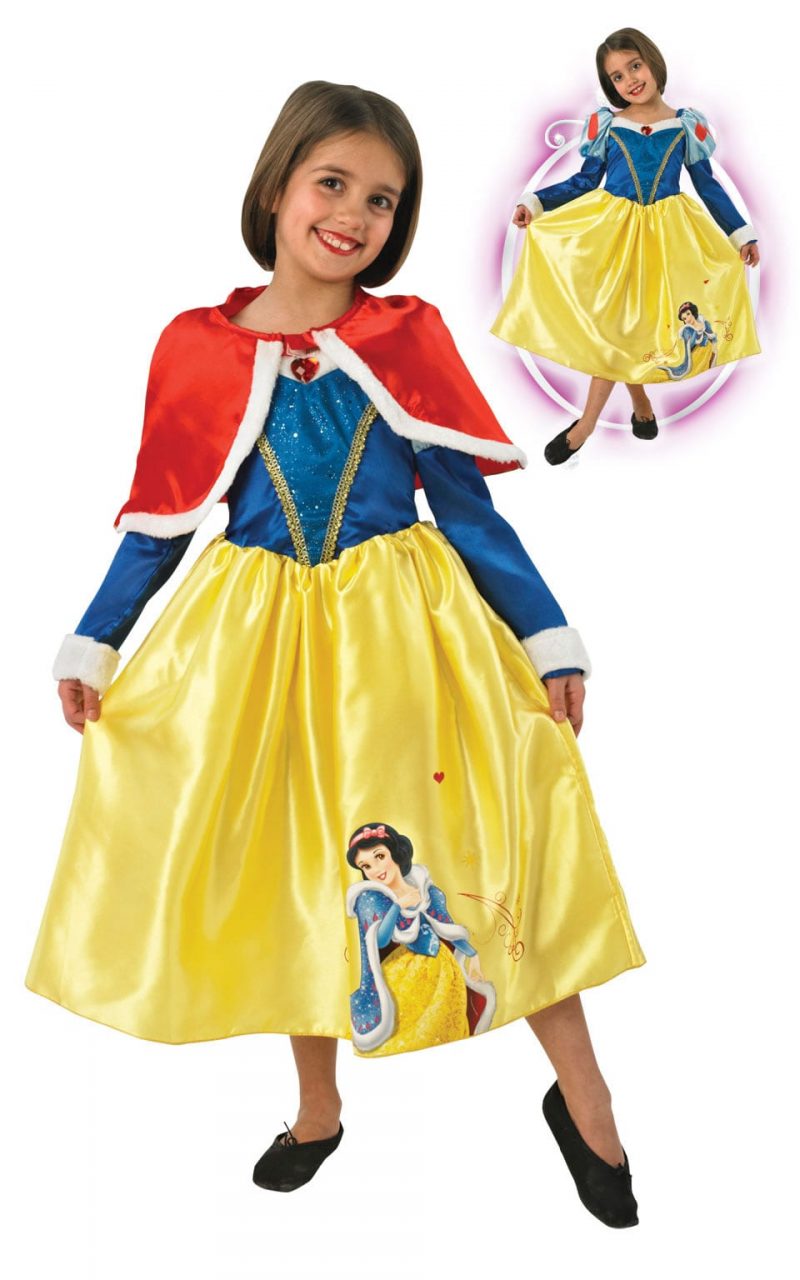 Disney's Winter Wonderland Snow White Childrens Fancy Dress Costume