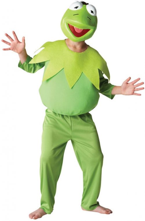 The Muppet Show Deluxe Kermit Children's Fancy Dress Costume