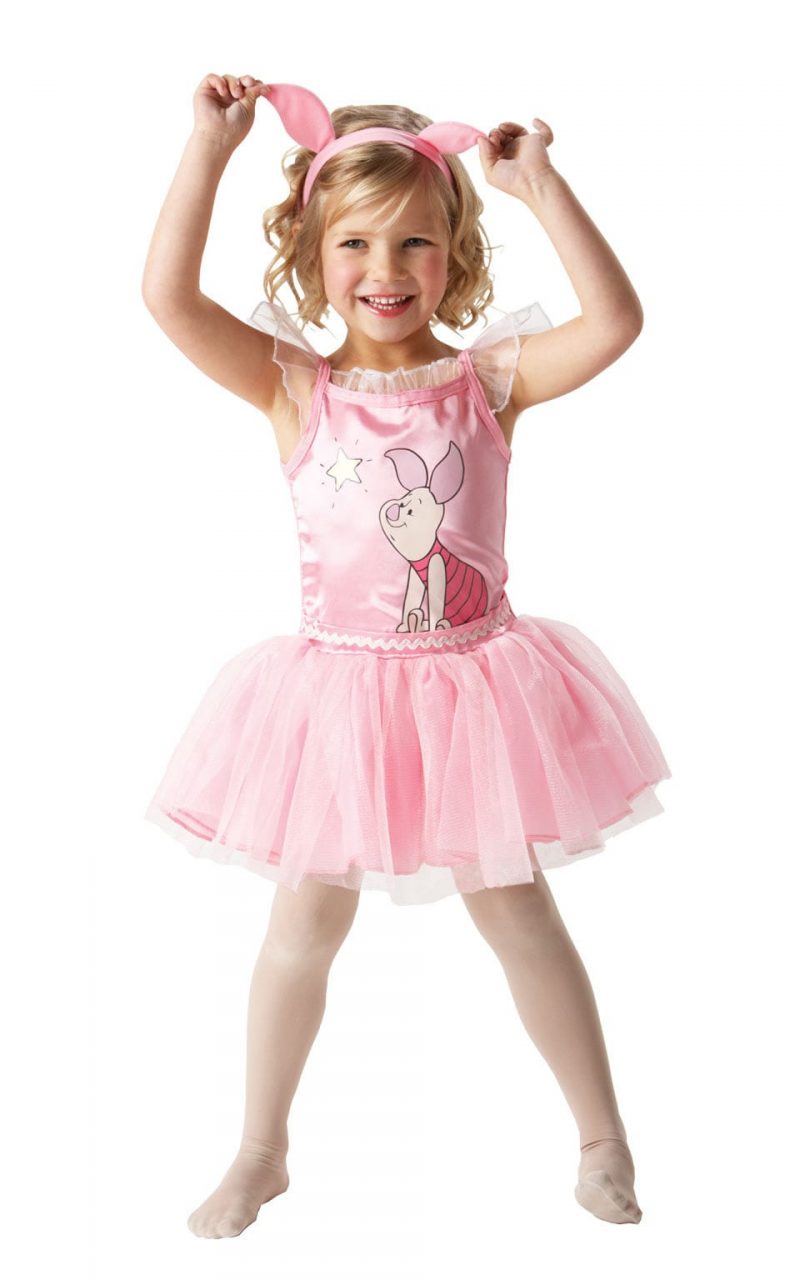 Disney's Winnie the Pooh Piglet Ballerina Childrens Fancy Dress