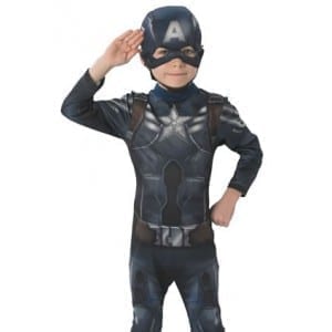 Captain America The Winter Soldier Children's Fancy Dress Costume