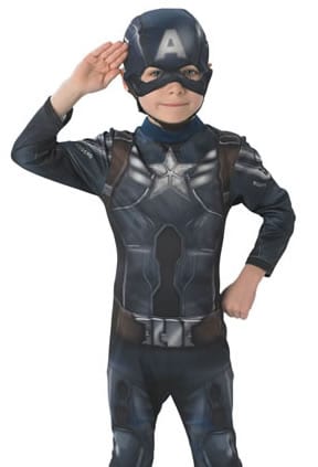 Captain America The Winter Soldier Children's Fancy Dress Costume