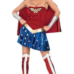 Secret Wishes DC Wonderwoman Super Hero Ladies Fancy Dress Costume