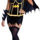 Justice League Batgirl Corset Ladies Fancy Dress Costume