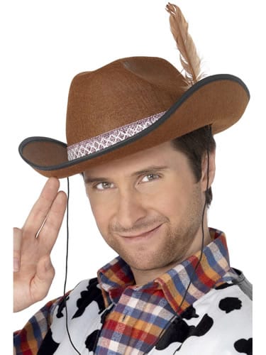 Brown Cowboy/Dallas Hat