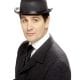 Black Felt Bowler Hat