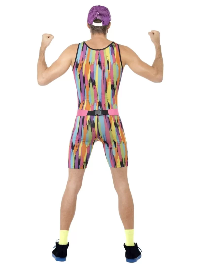Mr Motivator Instructor Men's Fancy Dress Costume - Image 3