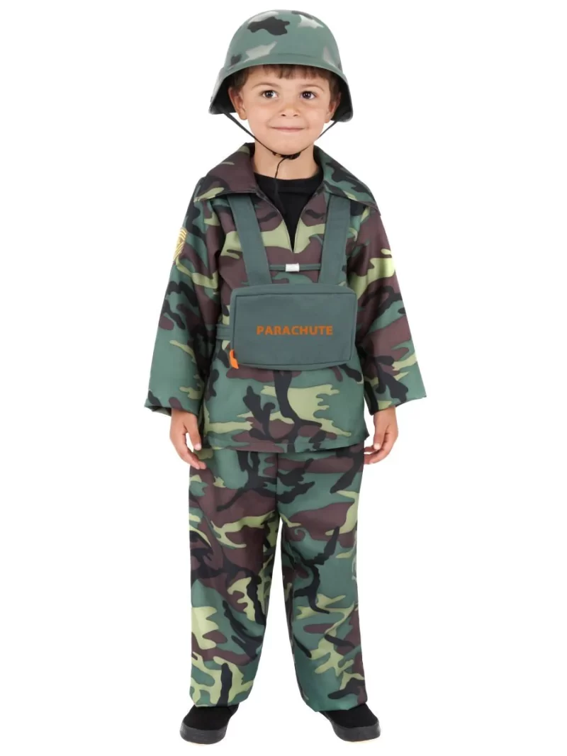 Army Boy Children's Fancy Dress Costume