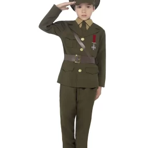 Army Officer Children's Fancy Dress Costume