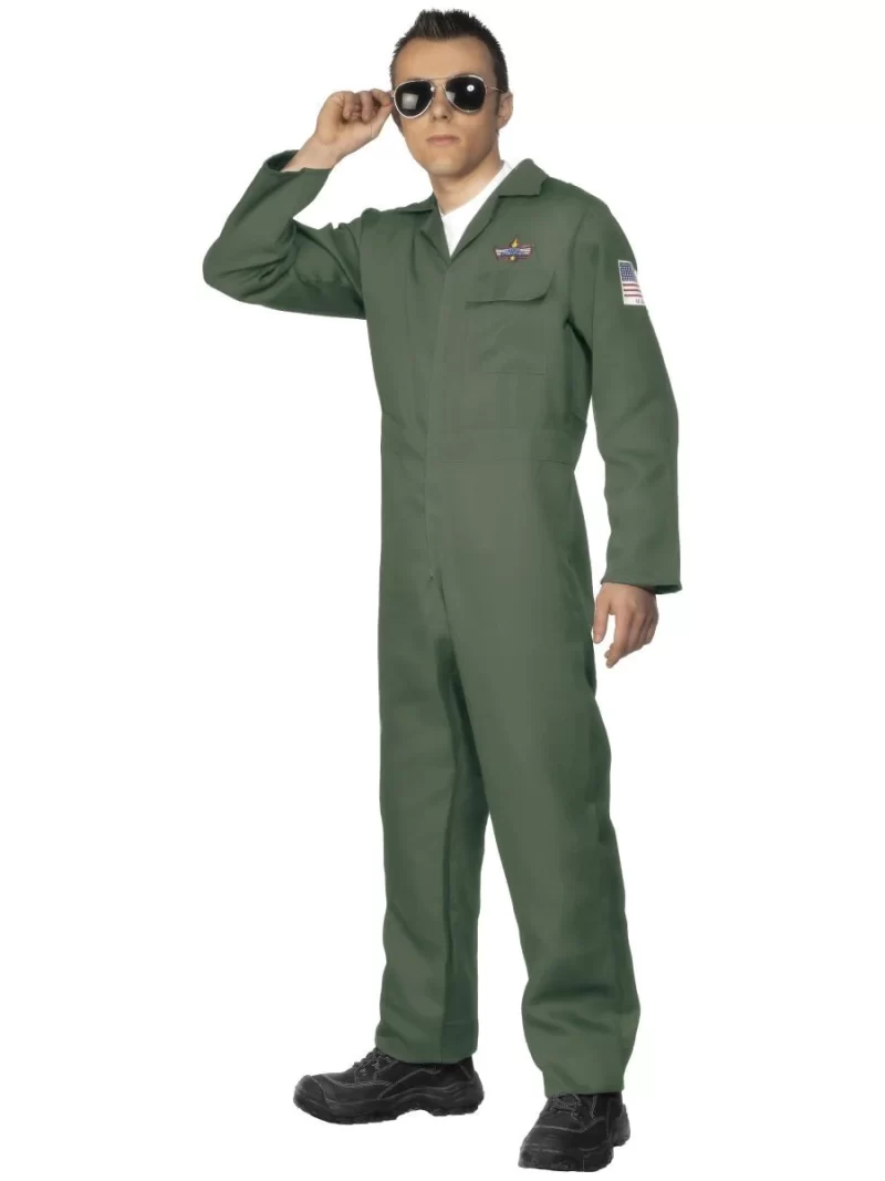 Aviator (Top Gun) Mens Fancy Dress Costume