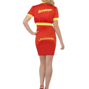 Baywatch Beach Lifeguard Ladies Fancy Dress Costume - Image 3