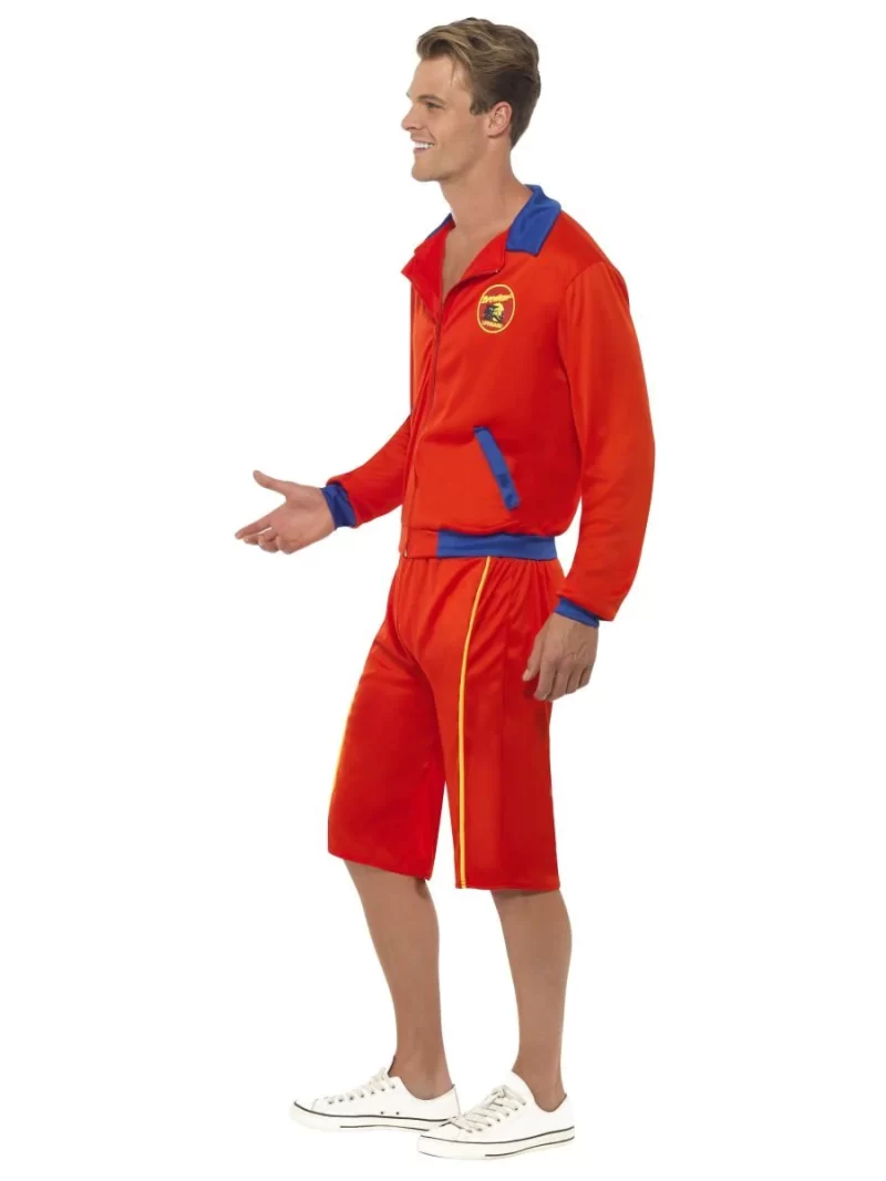 Baywatch Beach Lifeguard Men's Fancy Dress Costume - Image 2