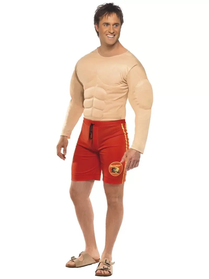 Baywatch Lifeguard Mens Fancy Dress Costume
