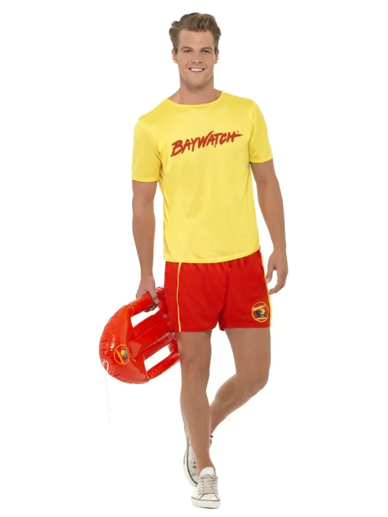 Baywatch Beach Men's Fancy Dress Costume