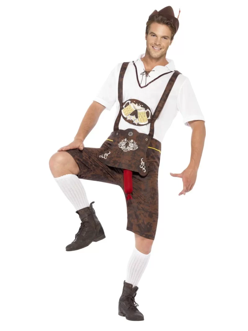 Brad Wurst (Bavarian) Men's Fancy Dress Novelty Costume