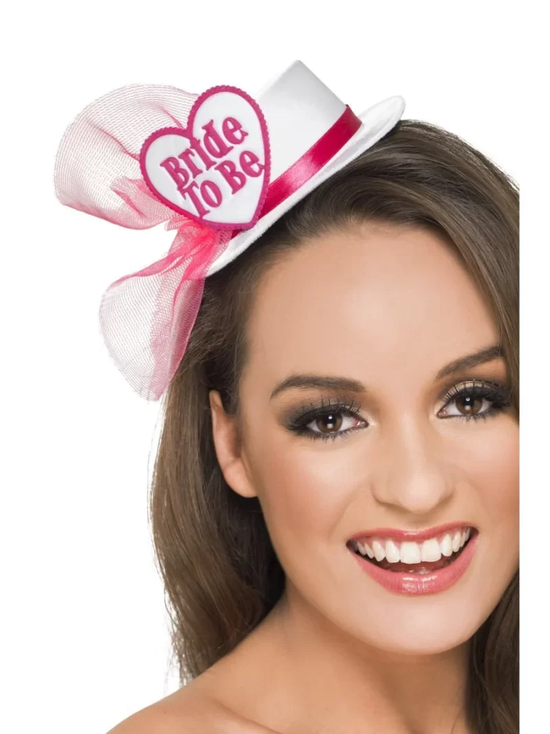 Bride to Be Hat White