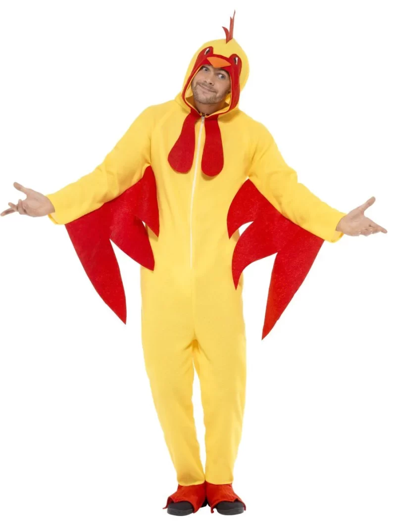 Chicken Unisex Animal Fancy Dress Costume