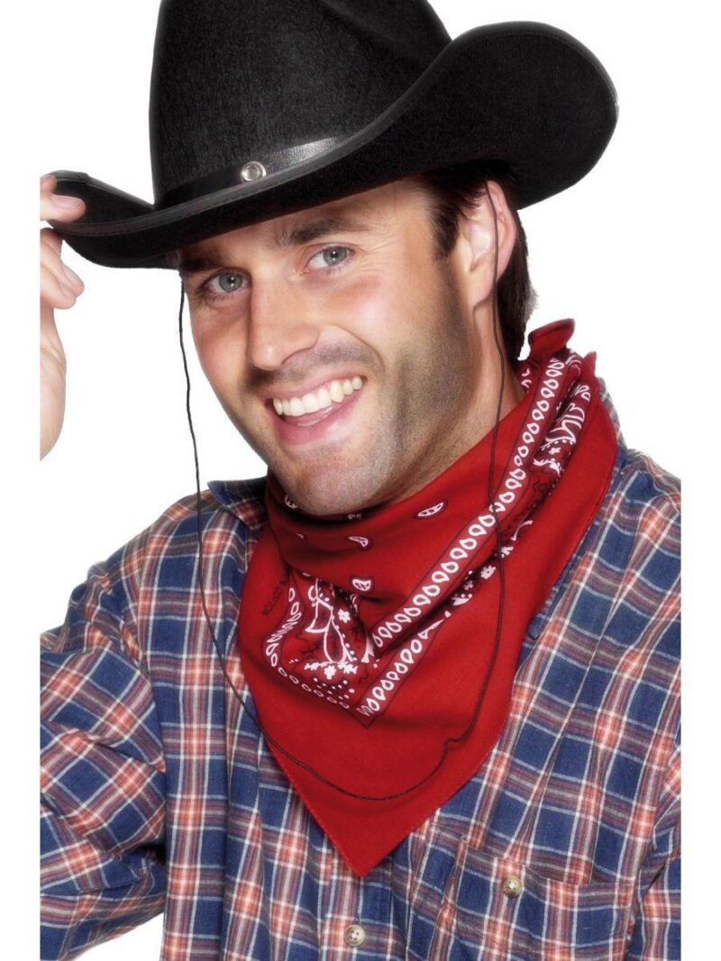 Western Neckerchief/Bandana Red