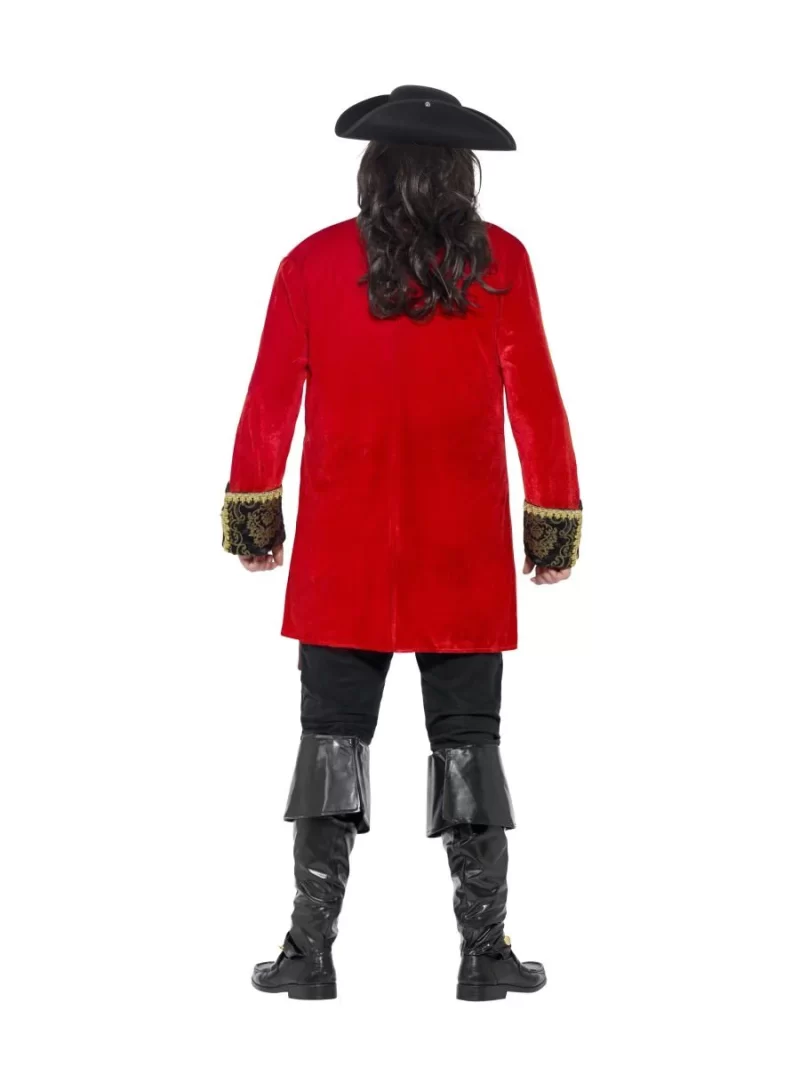 Curves Pirate Captain Men's Fancy Dress Costume - Image 3