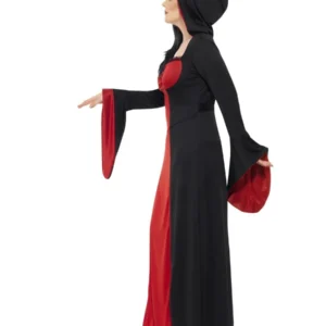 Dark Temptress Ladies Halloween Fancy Dress Costume - Image 2