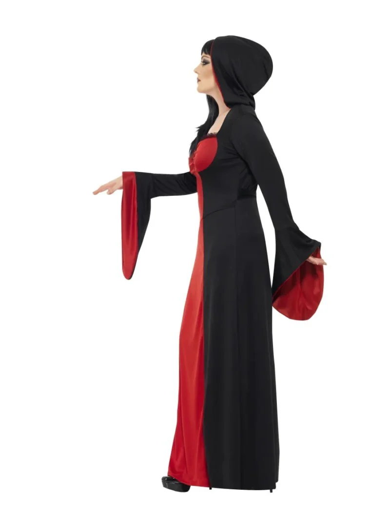 Dark Temptress Ladies Halloween Fancy Dress Costume - Image 2